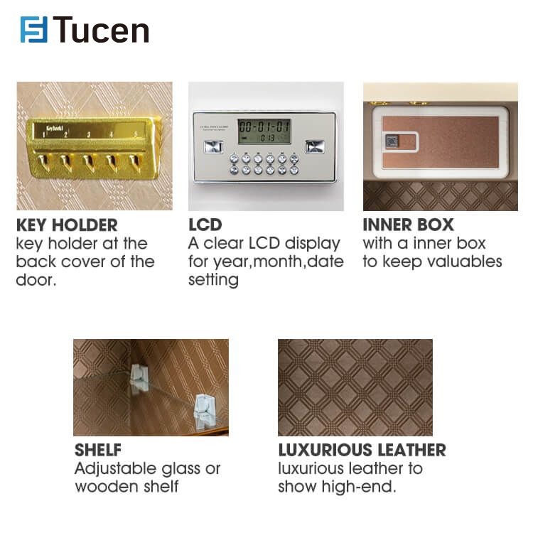 BS0200E Series Tucen High Grade Coffre Fort Electronic Digital Security Safe Burglry Safes For Home Office