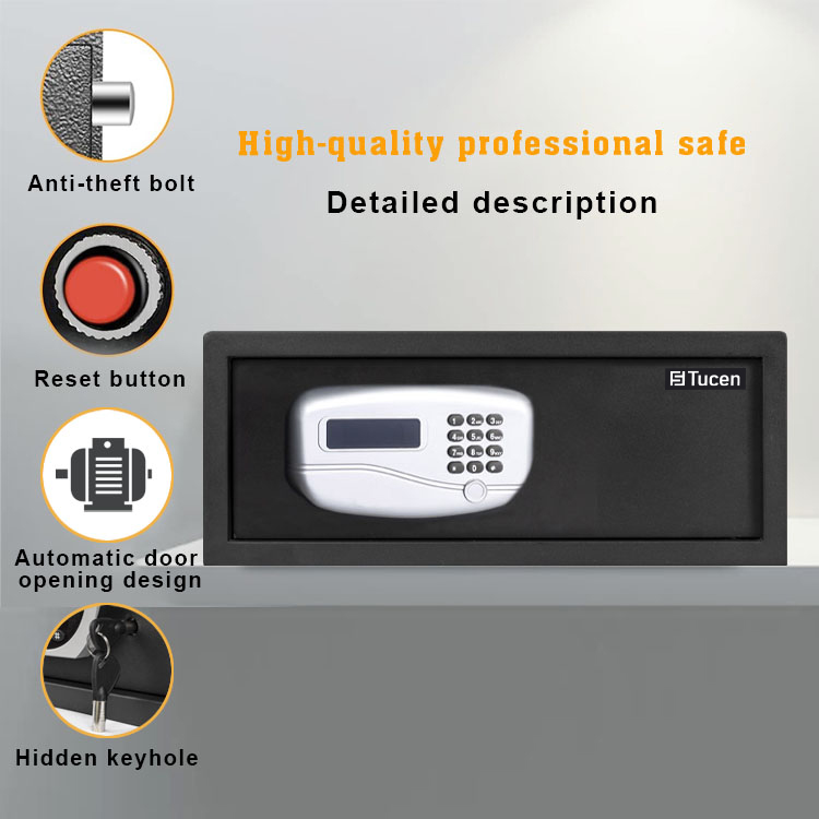 Tucen H0201M Intelligent Digital Led Hotel Safe Box