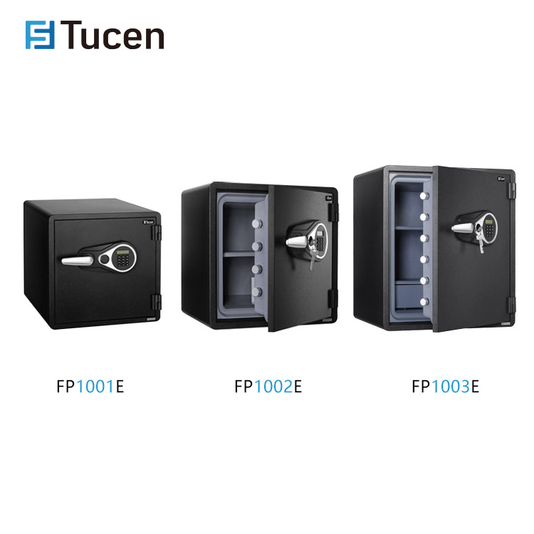 Tucen FP1002E Electronic Fireproof Hotel Weight Safe Box Cabinet 60 Minutes Fire Protection