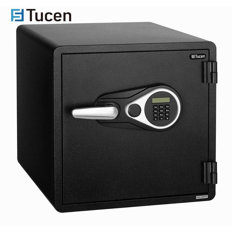 Tucen FP1002E Electronic Fireproof Hotel Weight Safe Box Cabinet 60 Minutes Fire Protection