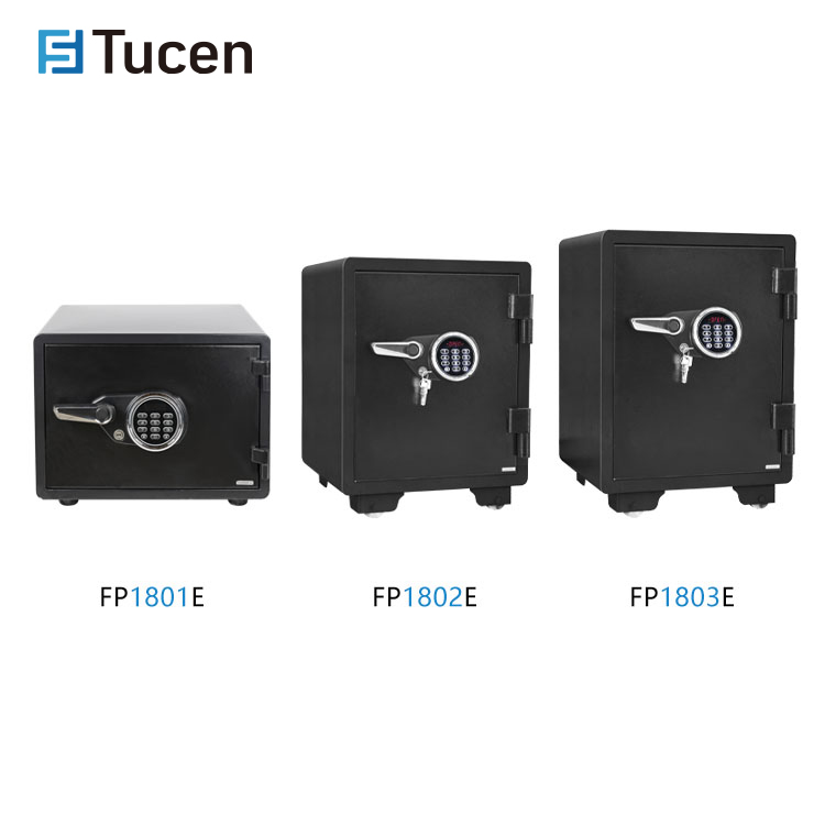 FP1800E Tucen Professional Fireproof Safe Box Electronic Fire Safe With CE Certificate