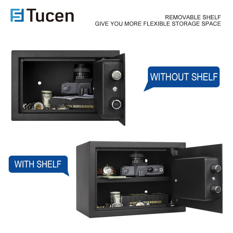 E4500E Series Tucen Mini Caja Fuerte New Designed Safe Box Home Electronic Security Money Digital Safes