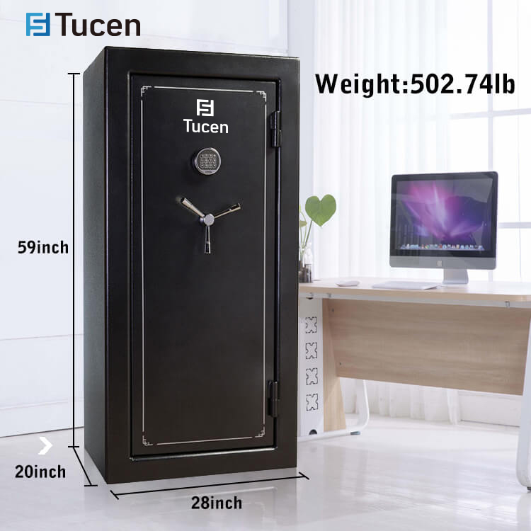 Tucen GSF0200E Series China Fireproof Safe Electric with Lockers Gun Safes on Sale