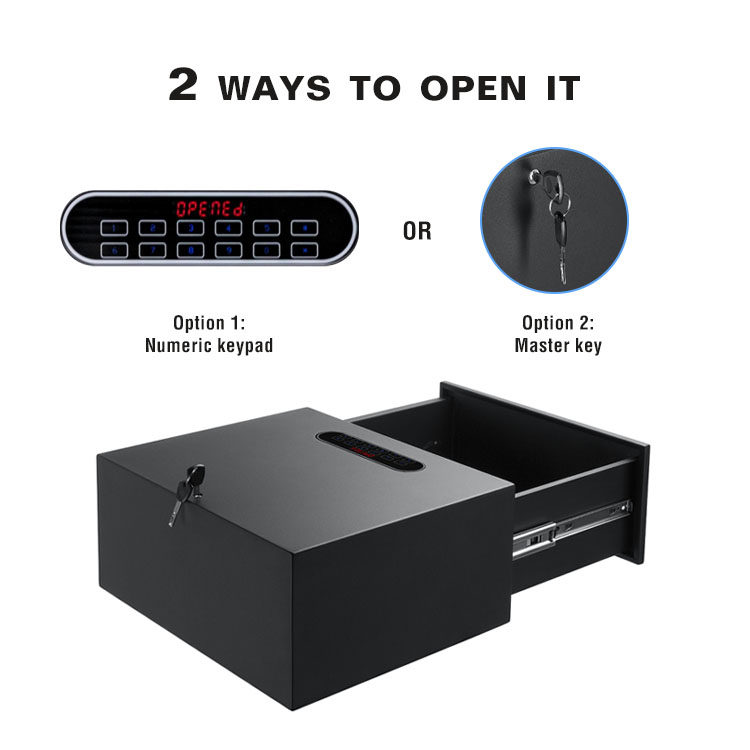 Tucen H0700M Automatic Pull-out and Close Drawer Safes With a Clear Led Display