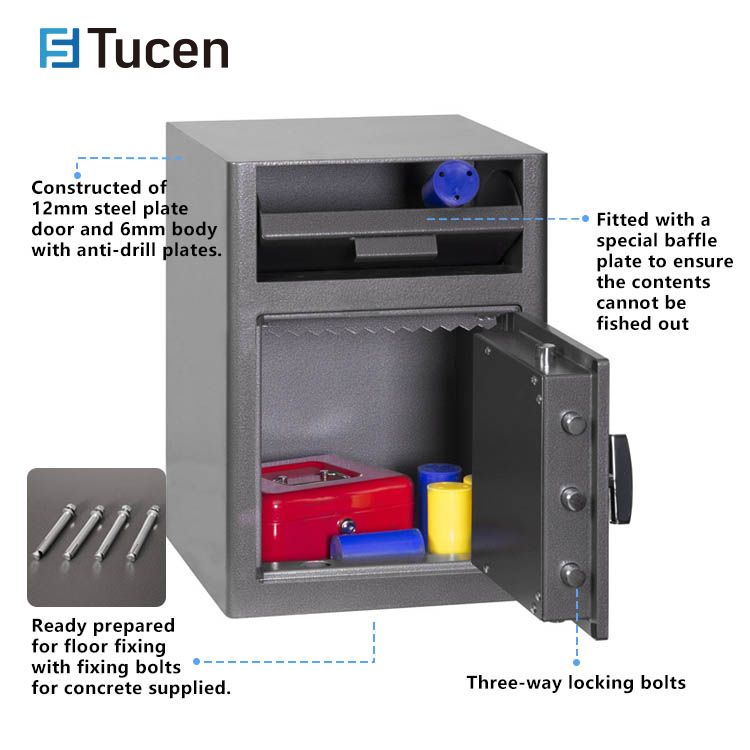  Tucen Security Commercial Mechanical Safe Locker Home Depository Secret Safe Box