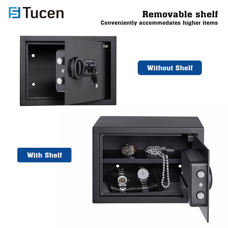 F0400S Series Tucen Electronic Safes with Fingerprint Lock for Business or Home